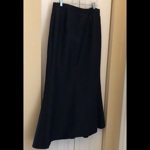 🎭 Helen Morley Vintage Bell of the Ball elegant silk satin long skirt